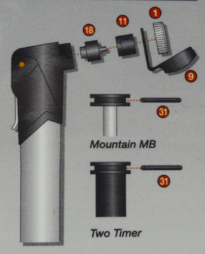 Mountain Master Blaster and Two Timer pump spares