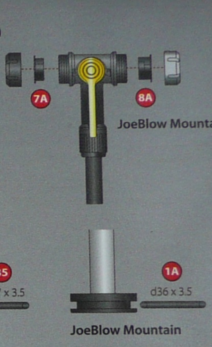 Joe Blow Mountain Floor Pump Spares
